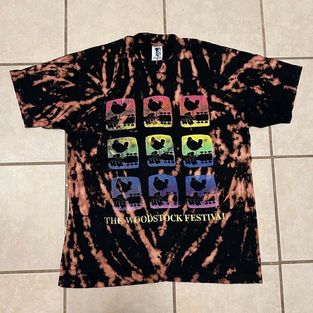 Vintage 90s Woodstock Shirt